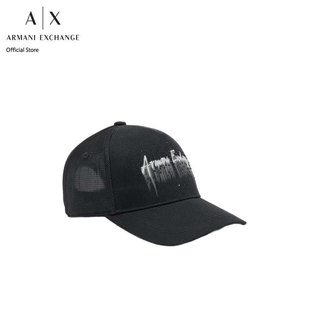 Armani Exchange หมวกผู้ชาย รุ่น XM001525-AF15502-UC001 - สีดำ