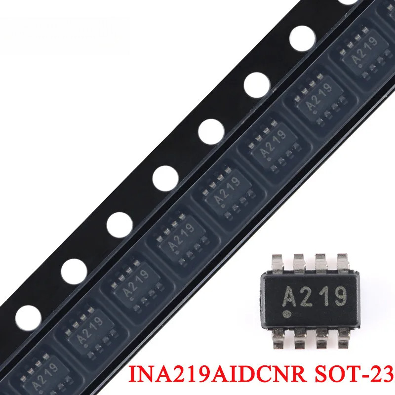 5 ชิ้น/1 ชิ้น INA219AIDCNR A219 INA219 INA219AID SOT-23-8 SOT238 แรงดันไฟฟ้าปัจจุบัน Power Monitor ช