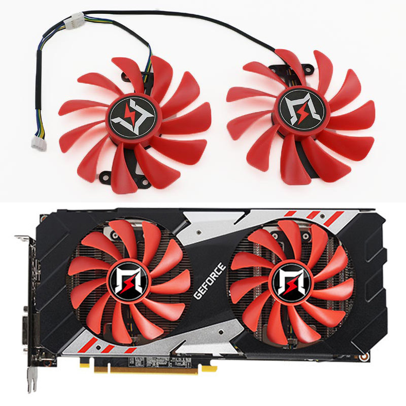 [Radiator] จัดส่งฟรี GTX1080 GTX1070ti 8G พัดลมไล่รุ่นพัดลม Gengsheng P104 พัดลมกราฟิกเงียบ