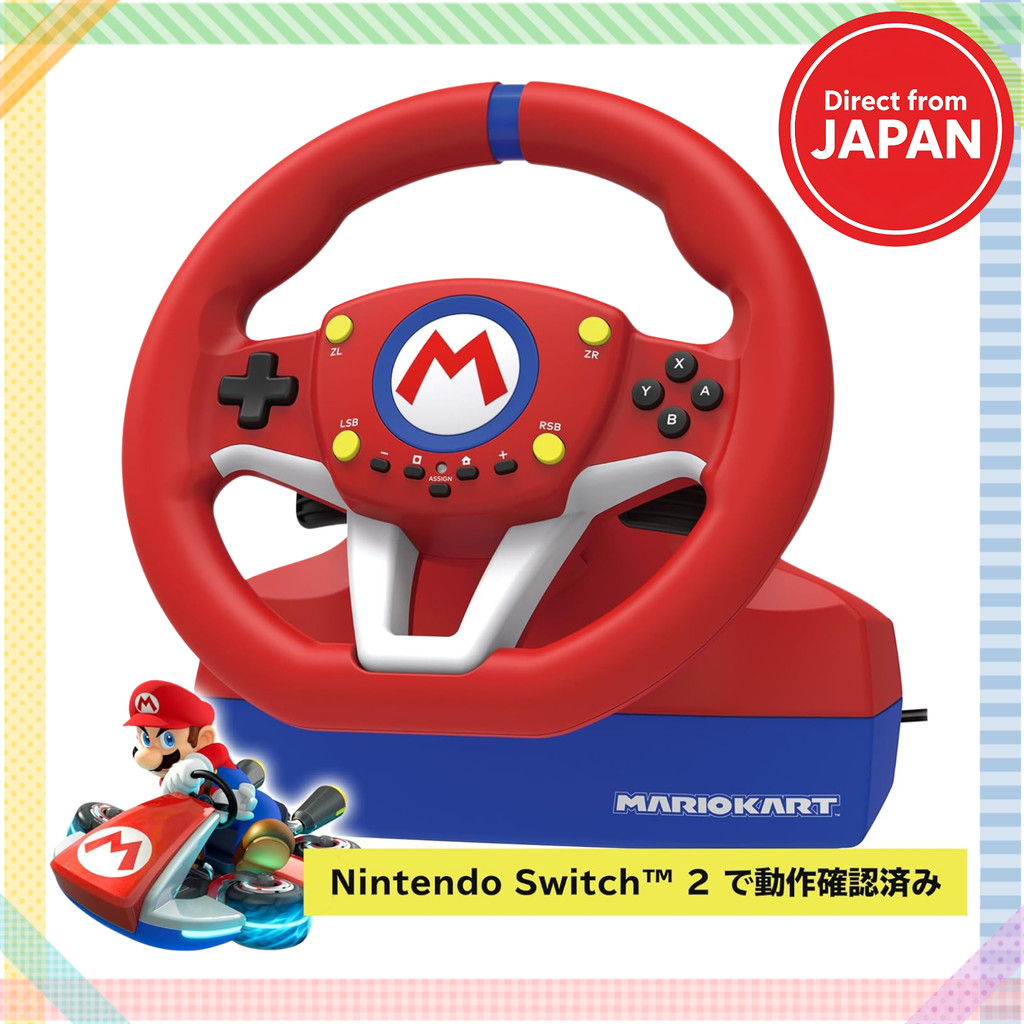 【Nintendo Licensed Product】Mario Kart Racing Wheel for Nintendo Switch/Switch2