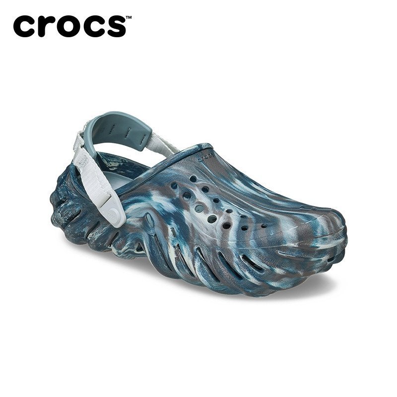 CROCS Echo Marbled Clog รองเท้าลําลองสําหรับผู้ใหญ่