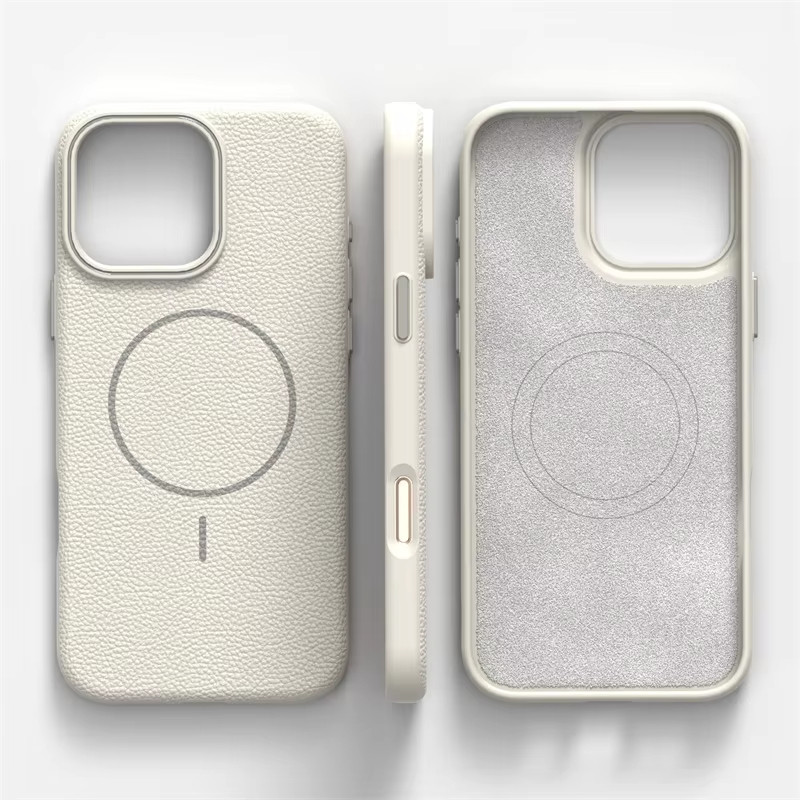 เคสโทรศัพท์แบบบางเฉียบ เรียบง่าย For Iphone 11 13 17 Pro Max 16 15 Pro 14 13 12 11 Pro Max เคสลายลิ้นจี่