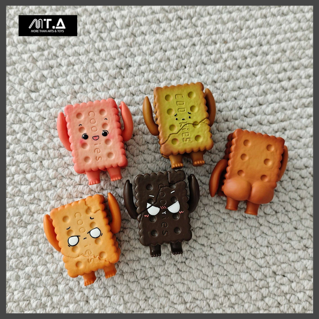 พร้อมส่ง🇹🇭 MTA. Ky928 Toy Square Cookie Original Flavor Chocolate 8cm
