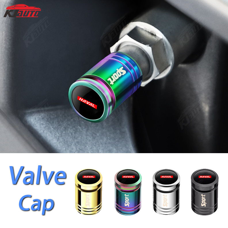 Haval Alloy Valve Cap ปกป้องยางจาก Air Leakage อุปกรณ์ตกแต่งรถยนต์สําหรับ H6 H2 H6S H6 HEV Jolion HE
