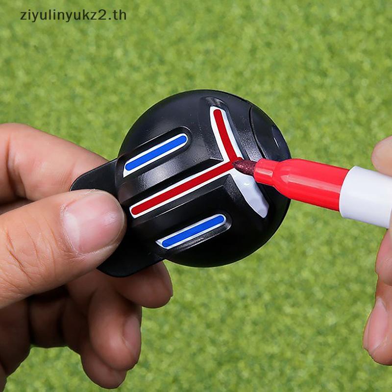 LIN 1 ชุดกอล์ฟ MARKER เครื่องมือปากกา Golfing MARKER เครื่องมือจัดตําแหน่งชุด MARKER ปากกาลูกกอล์ฟวาดสายเครื่องมือ N
