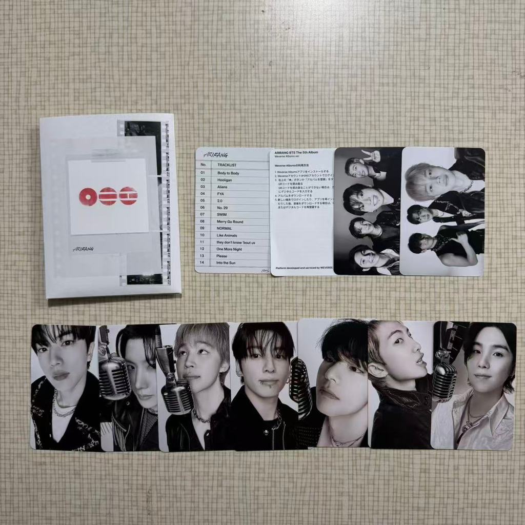 BTS Return to New Album อัลบั้มอิเล็กทรอนิกส์ Kim Namjoon Tian Jungkook Kim Taehyung Photocard เวอร์