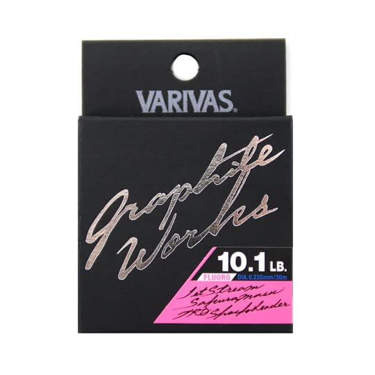 Varivas Graphite Works Jet Stream Cherry Salmon TRD Shock Leader 11.7LB/30m Fluorocarbon