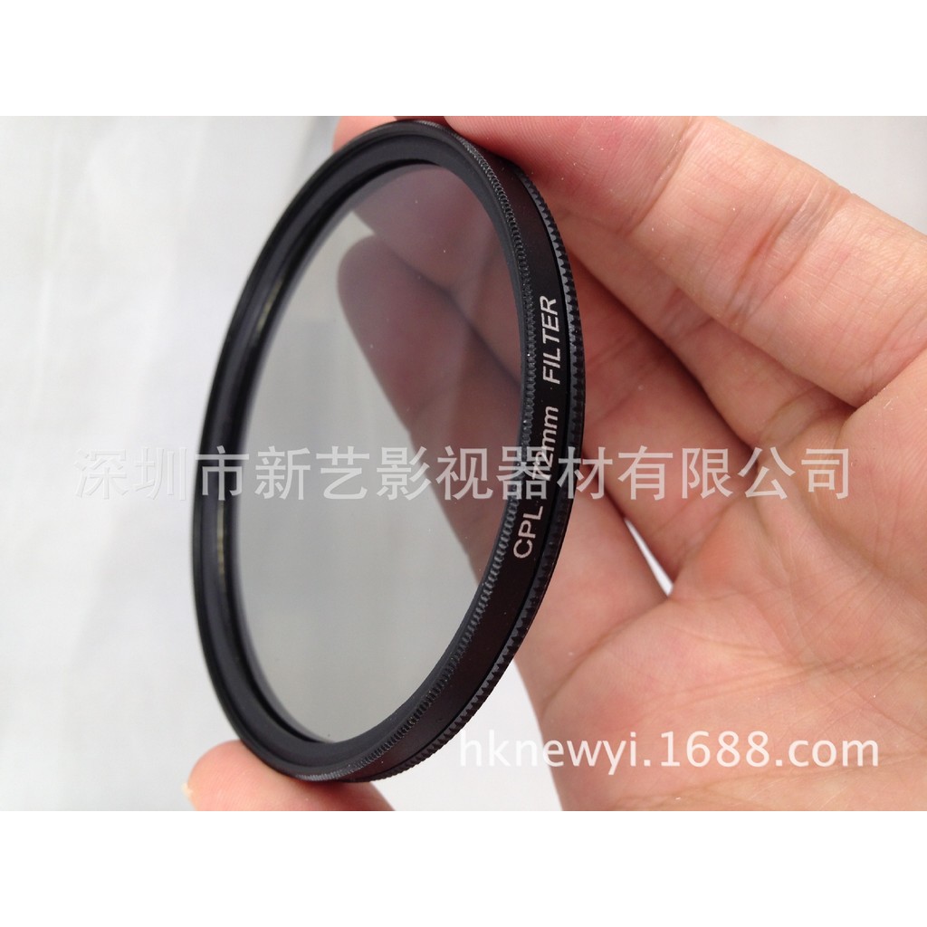 Xinyi CPL เลนส์ 72MM Circular Polarizing Filter Polarizer Camera Filter 72mm CPL