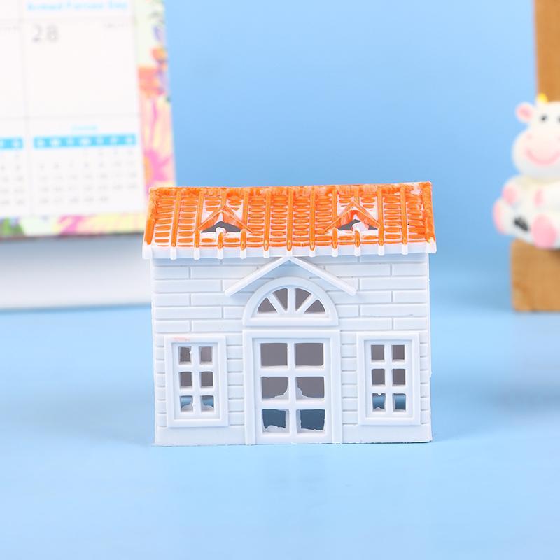 Blossom Bazaar 1/12 ตุ๊กตาจําลอง Mini Villa รุ่นบ้านตุ๊กตาอาคารตกแต่งตุ๊กตาบ้านเฟอร์นิเจอร์อุปกรณ์เส
