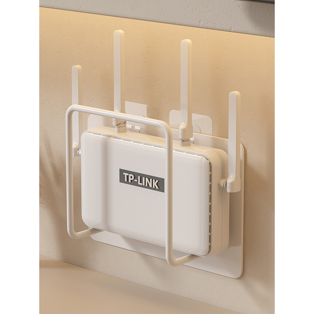 Wifi Router Placement Rack Set-Top Box Shelf Wall Wall Wall Storage Box Wall-Hanging Holder Shelf