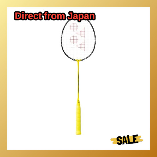 Direct From Japan YONEX Badminton Racket Nano Flare 1000 Game with Special Case Lightning Yellow (82