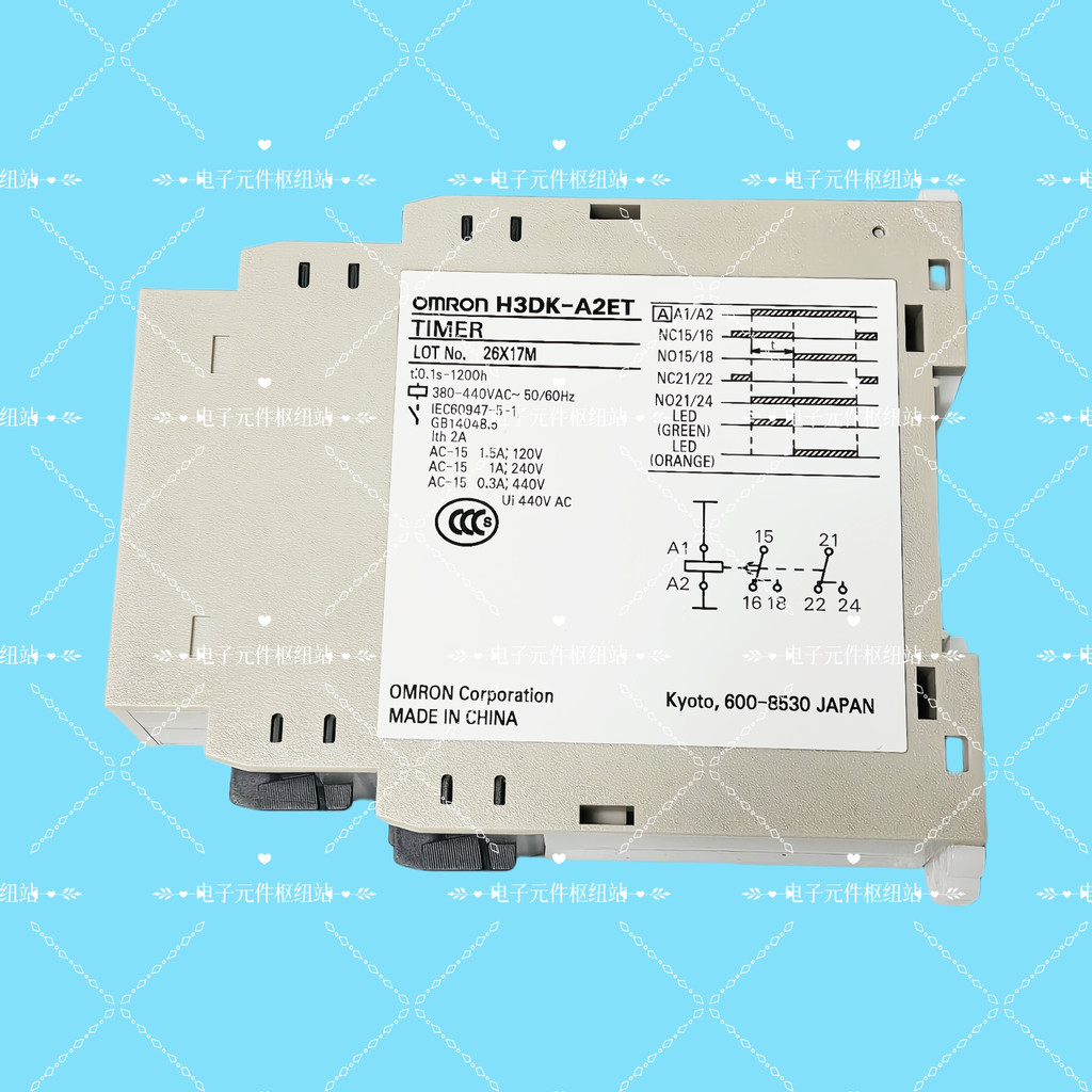 รีเลย์เวลา Omron H3DK-A2ET H3DK-F H3DK-G H3DK-M1 M2 H3DK-S1 S2 HH