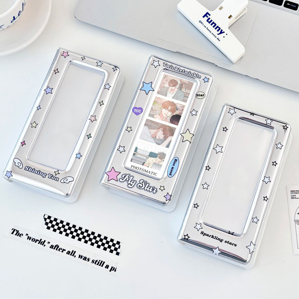 [TS] 40 SLOT KOBUK METALIC PHOTOSTRIP American Cartoon WALLET KIYOWO CUTIE AESTHETIC KOLBUK Idol Pho
