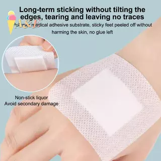 [QIMO] 10/15/20/30 ชิ้นกันน้ํา Band-Aid Band Wound Dressing ทางการแพทย์ Breathable ปราศจากเชื้อเทปสําหรับว่ายน้ํา Bath Wound Care ปกป้อง First Aid null