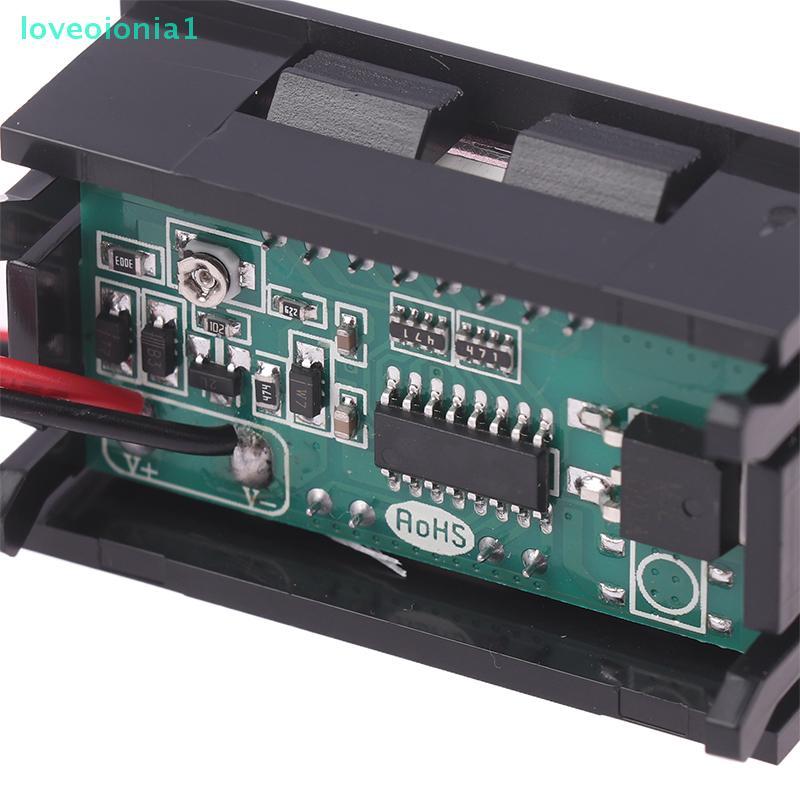 loveoionia1 Charge ตัวบ่งชี้ระดับ 12V 24V 36V 48V 60V ความจุเครื่องทดสอบ Blue Display LED เครื่องทดส