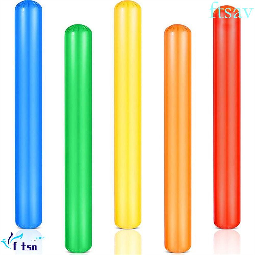 SWIFTSAVER Inflatable Cheer Sticks, Float Water Noodles Inflatable Toys Pool Inflatable Sticks, ของเ