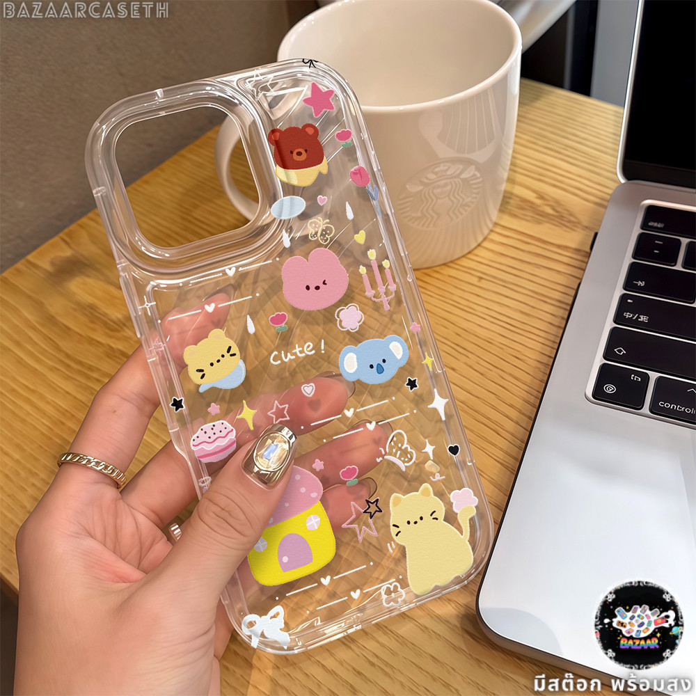 สต๊อกไทย เคสสำหรับไอโฟน17 การ์ตูน ลายแอนิมอล รูปที่ 7