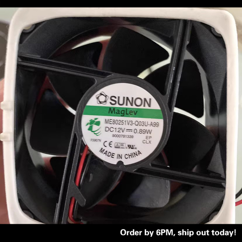 Jianzhun SUNON ME80251V3-Q03U-A99 12V 0.89w พัดลมตู้เย็นเหมาะสําหรับ Siemens