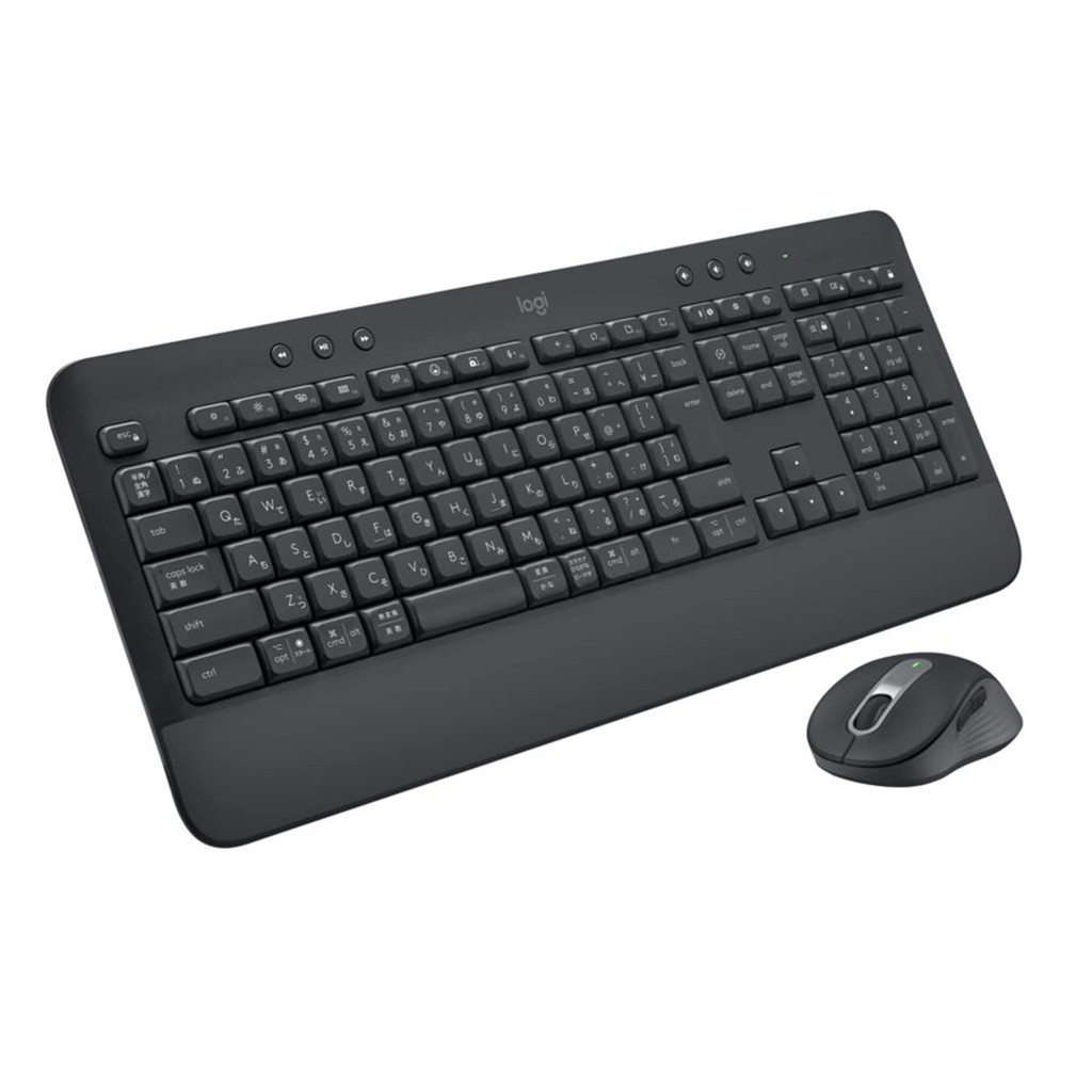 ロジクール SIGNATURE MK650GR คอมโบ สำหรับธุรกิจ MK650GR [ K650GR + M650MGR ] bluetooth Logi Bolt MK650 สี