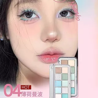ฤดูร้อน Cool อายแชโดว์ Mint Milk สีเขียวอายแชโดว์สิบสี Palette Shimmer Low Saturation Pearlescent Matte Cool Pure Desire กันน้ํายาวนาน