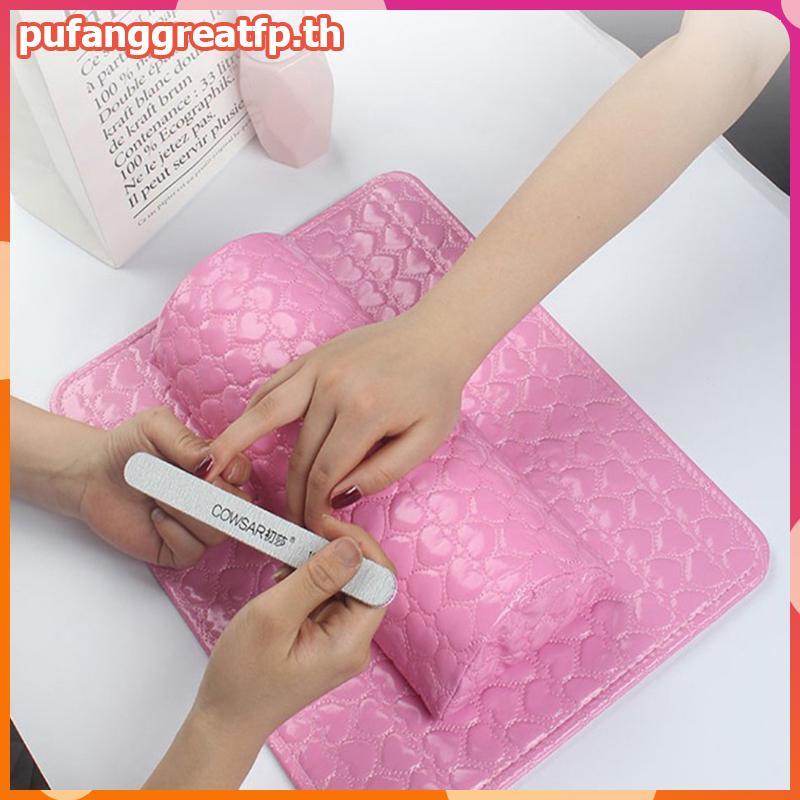 PUCEFP ที่วางมือแบบนุ่มสําหรับหมอนแขนเล็บที่วางฝ่ามือที่วางฟองน้ําเครื่องมือ