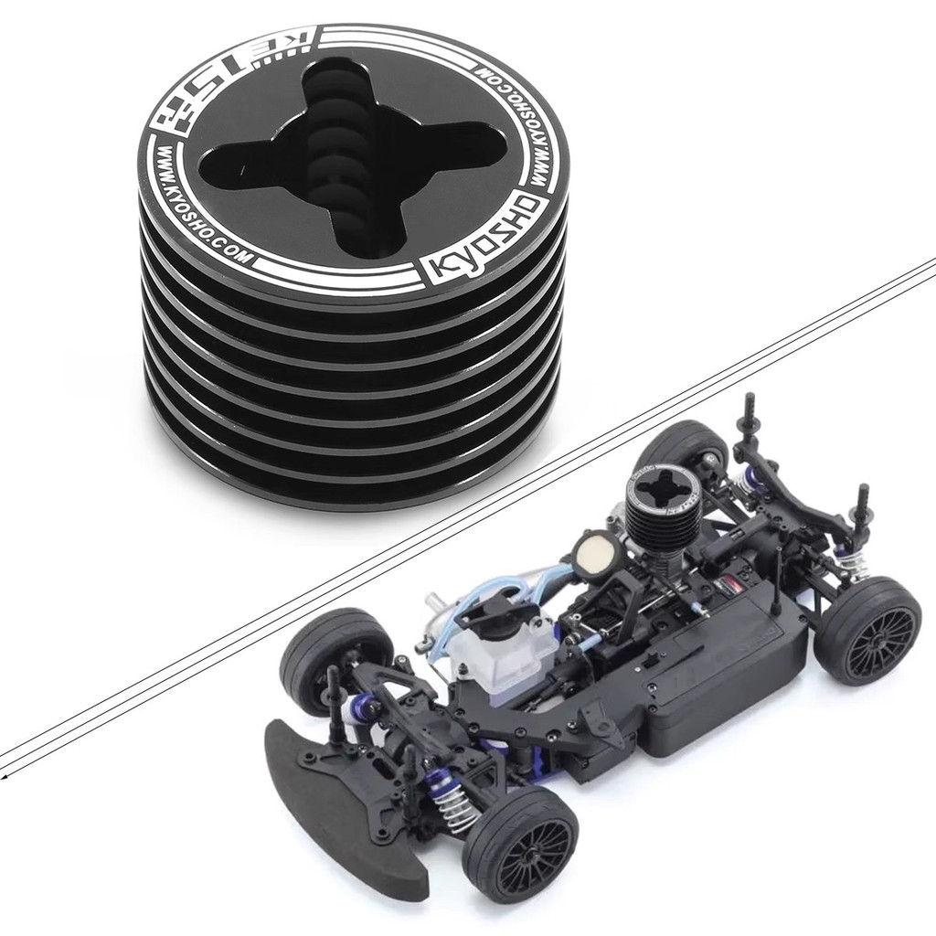 Kyosho Jingshang FW06 แบนวิ่งรีโมทคอนโทรลเครื่องยนต์รถยนต์หม้อน้ําเครื่องยนต์ 74033