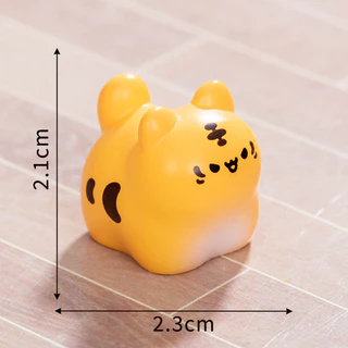 แมวน่ารักตุ๊กตาภูมิทัศน์ขนาดเล็ก-น่ารัก ทําเอง ลูกแมวนาโนสําหรับตกแต่งโต๊ะอุปกรณ์ตกแต่งภายในรถของขวัญมีเสน่ห์
