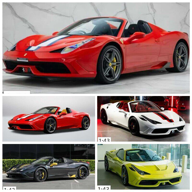BR 1: 43 FERRARI FERRARI 458 Speciale A รถรุ่น BBRC160