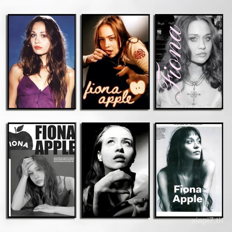 นักร้องF-Fiona Appleโปสเตอร์Elegantและราคาไม่แพงWall Artสําหรับหอพักห้องนั่งเล่นและห้องนอนพื้นที่สํา