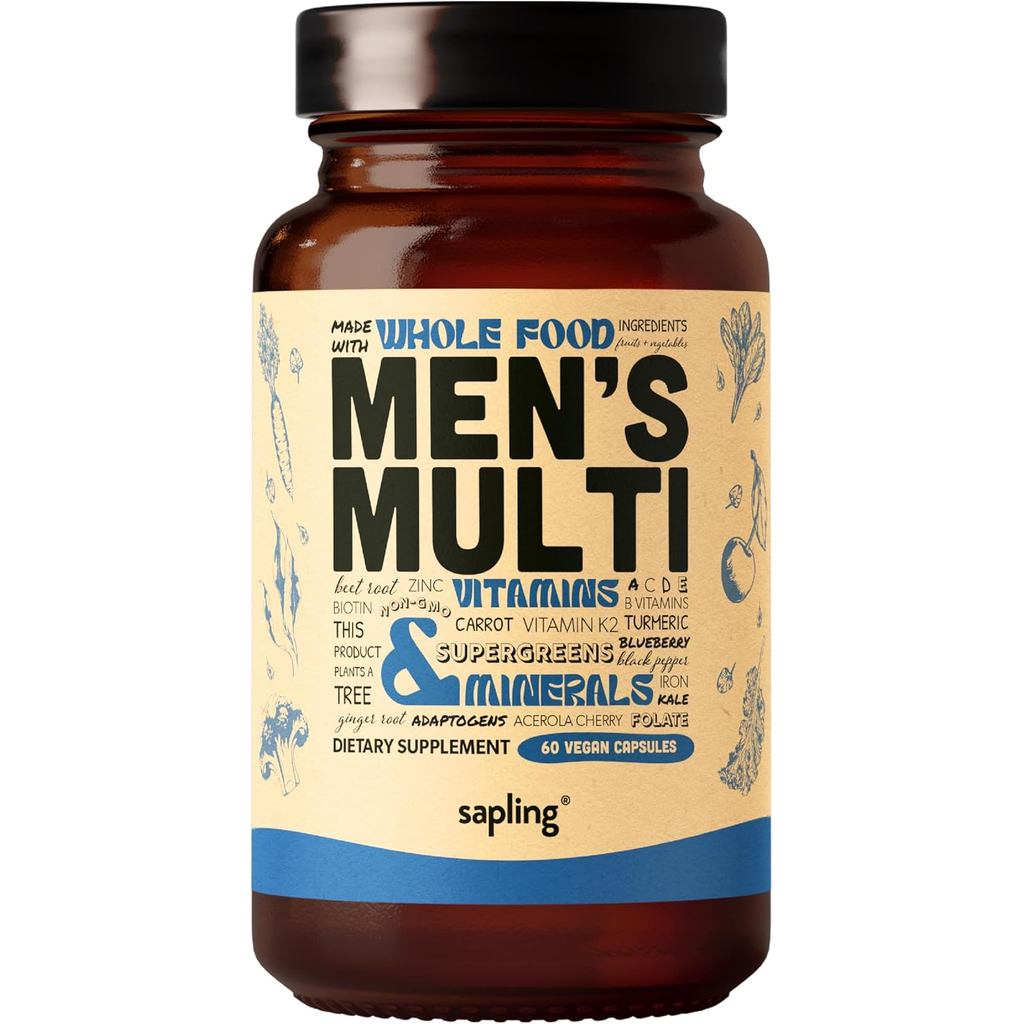 MultivitaminforMen-DailyMensMultivitamin-ylatedBComplexwithWholeFoodIngredients,VitaminB12,Foulet,A,