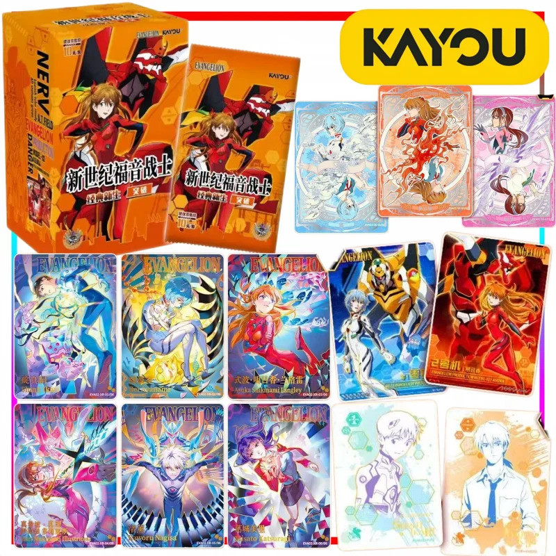 อย่างเป็นทางการ KAYOU Neon Genesis Evangelion Classic Rebirth Breakthrough Vol.2 การ์ด - EVA อะนิเมะสะสมการ์ดเกมของเล่นของขวัญ