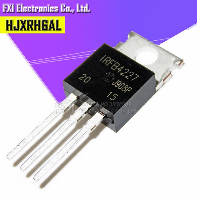 10PCS IRFB4227PBF IRFB4227 TO220 TO-220 MOS FET tr ปลั๊กตรง