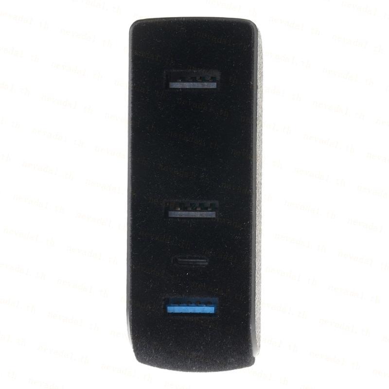 ʚɞ Ne ʚɞ Glovebox USB Hub Port เข้ากันได้กับรถ 3 Y จอแสดงผลดิจิตอล Splitter Docking Station 4 In 1 U