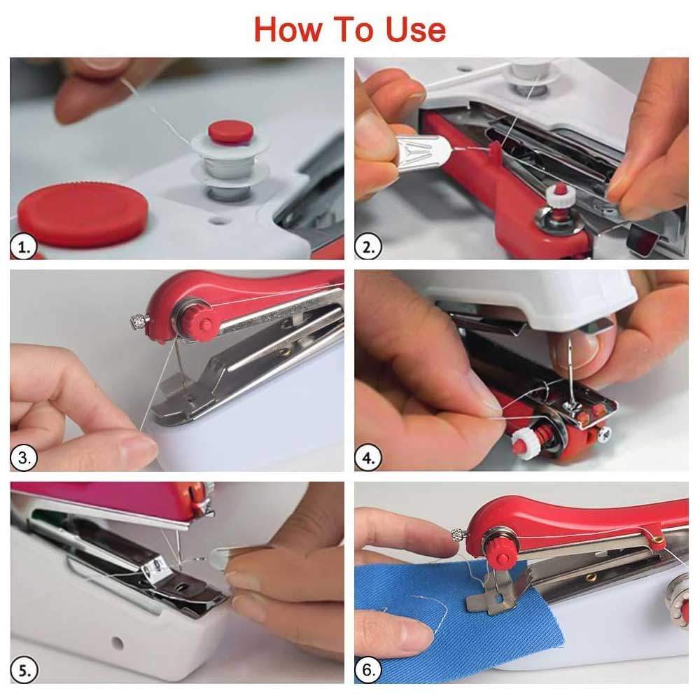 Portable Mini Handheld Sewing Machine Sewing Machine Electric Hand Sewing Machine