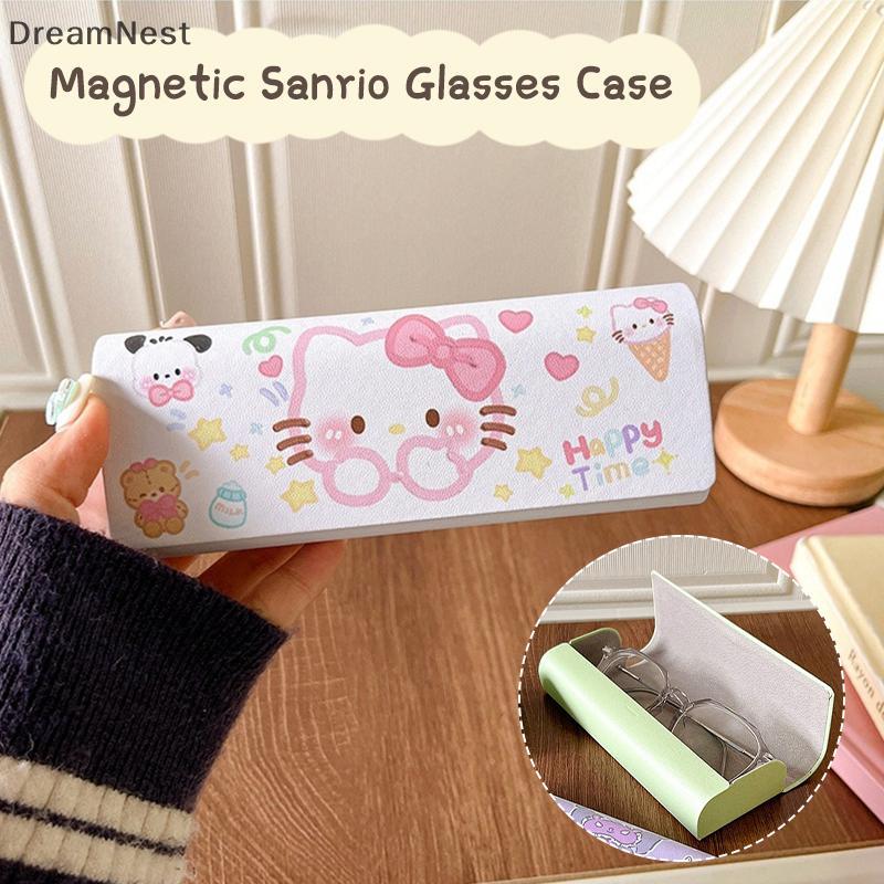 [DreamNest] กล่องแว่นตาแม่เหล็ก กล่องเก็บแว่นตา Travel Portable Girls (th)