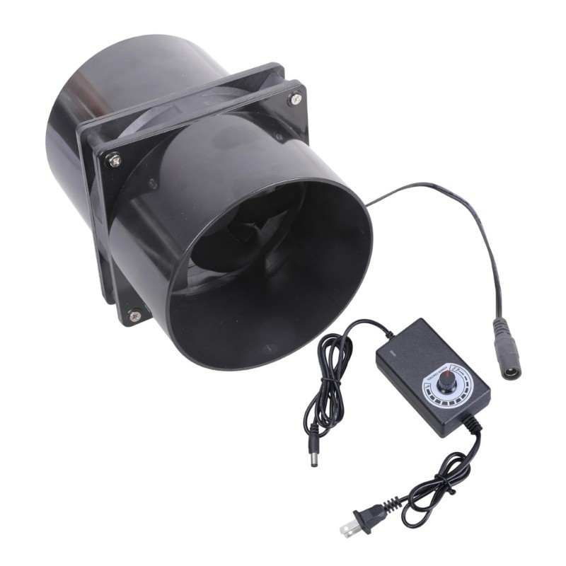 HL Airflows 81CFM 3000RPM 12 ซม.พัดลมระบายความร้อนท่อไอเสียสําหรับการสกัดอากาศที่มีประสิทธิภาพในการใ