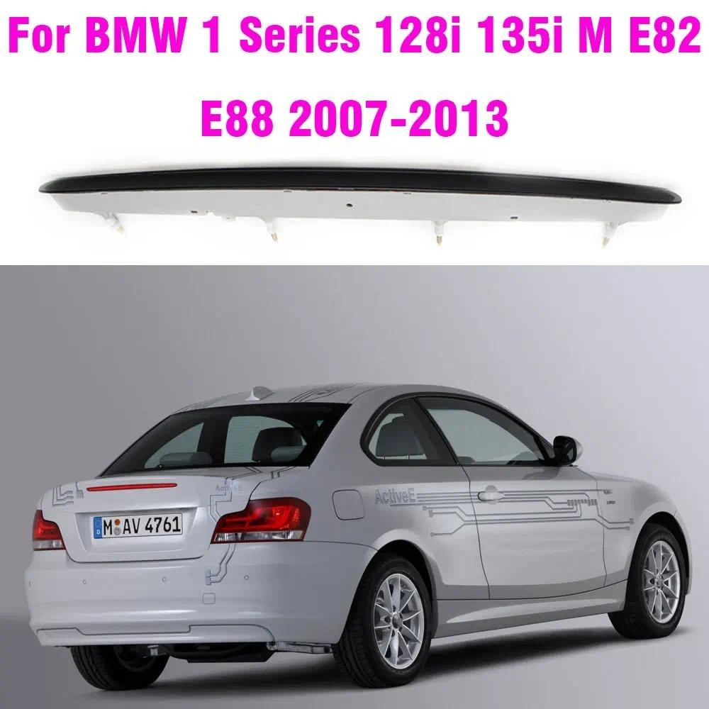 63257164978 สําหรับ BMW E82 E88 Coupe สีดํารมควัน LED รถด้านหลัง Boot สามไฟเบรคสําหรับ BMW E82 E88 2