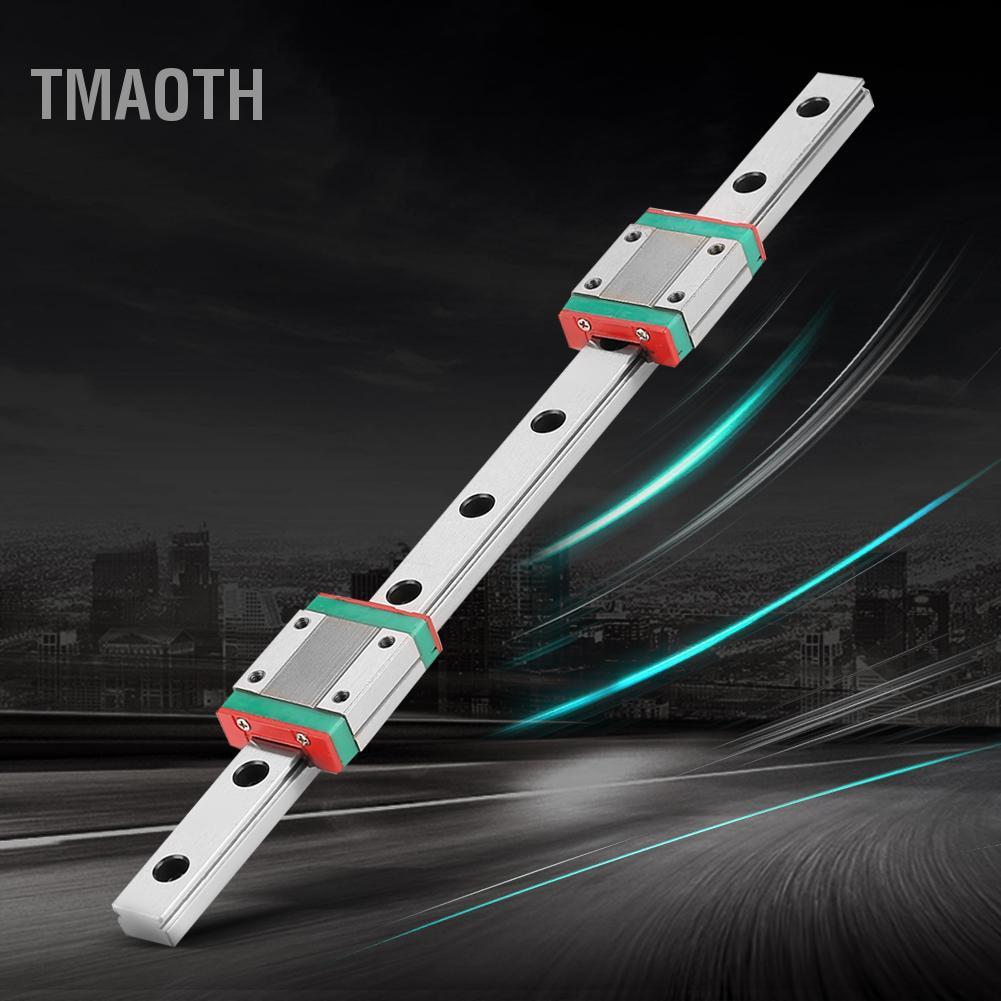Tmaoth Tmaoth Jiaocha 1 ชิ้น 250 มิลลิเมตร MGN12 Miniature Linear Rail ท่องเที่ยว 12 มิลลิเมตรกว้าง 