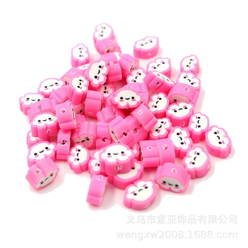 ชุดทำสร้อยคอด้วยตนเอง อุปกรณ์เสริม ดินนุ่ม ลูกปัดน่ารัก สำหรับต่างหูและสร้อยข้อมือ PDH1