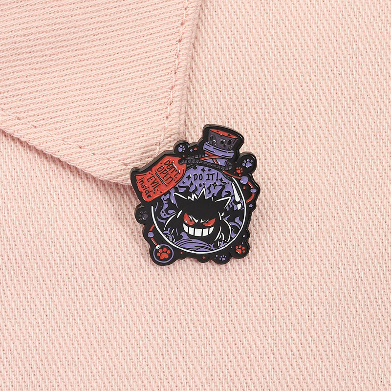 Pokemon Gengar Pinเคลือบ รูปที่ 2