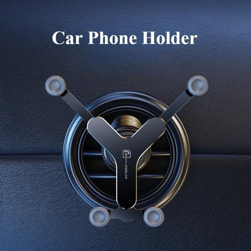 Hipacool Car Bracket สําหรับโทรศัพท์ Car Air Vent รองรับโทรศัพท์ Stand Holder Alloy Car โทรศัพท์มือถ