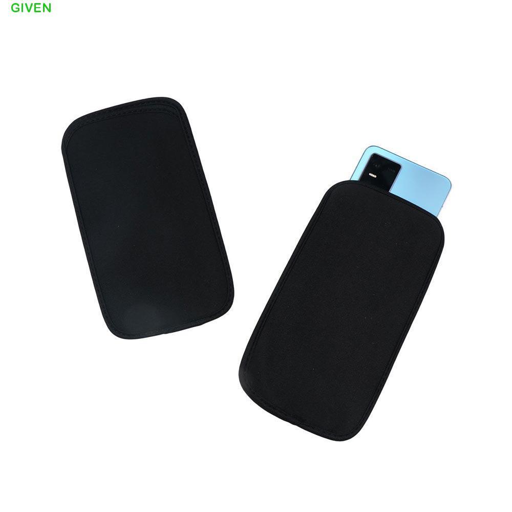 GIVEN กระเป๋าโทรศัพท์มือถืออุปกรณ์เสริมโทรศัพท์มือถือกันกระแทก Universal Sleeve Case 4.7-7.2 นิ้วกัน
