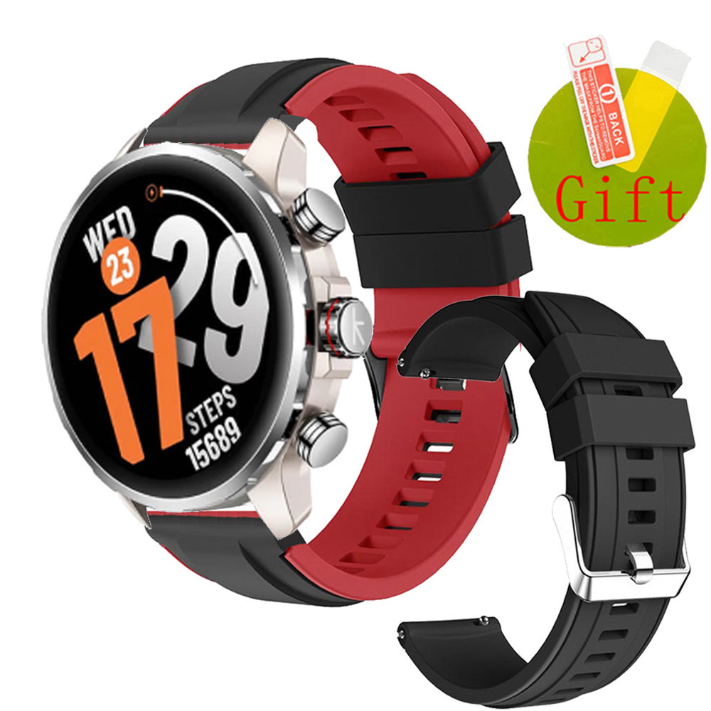 Kieslect Kr3 สายรัดกีฬาซิลิโคนสําหรับ Kieslect Kr 2 pro สมาร์ทนาฬิกาป้องกันหน้าจอฟิล์มสายรัดข้อมือนุ