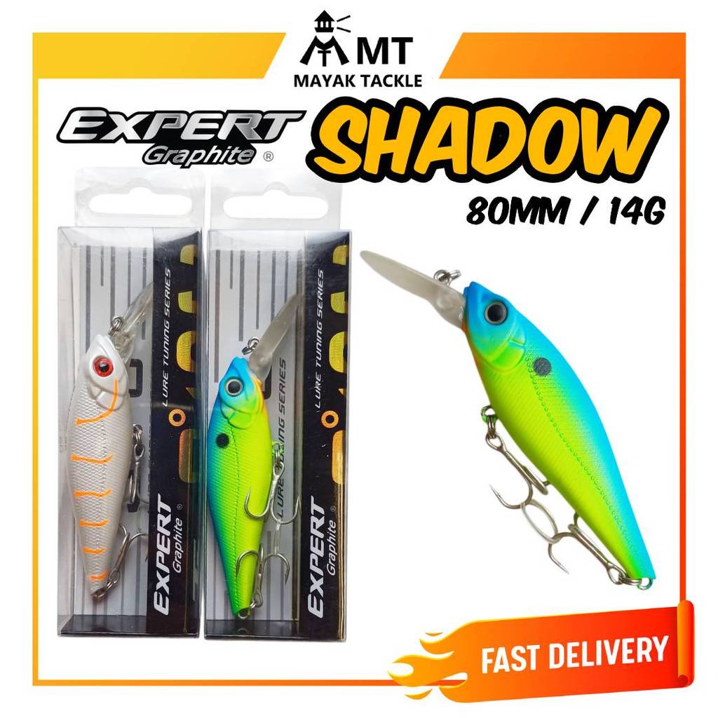 EXPERT GRAPHITE LURE TUNING SERIES SHADOW SD80 80MM/14G