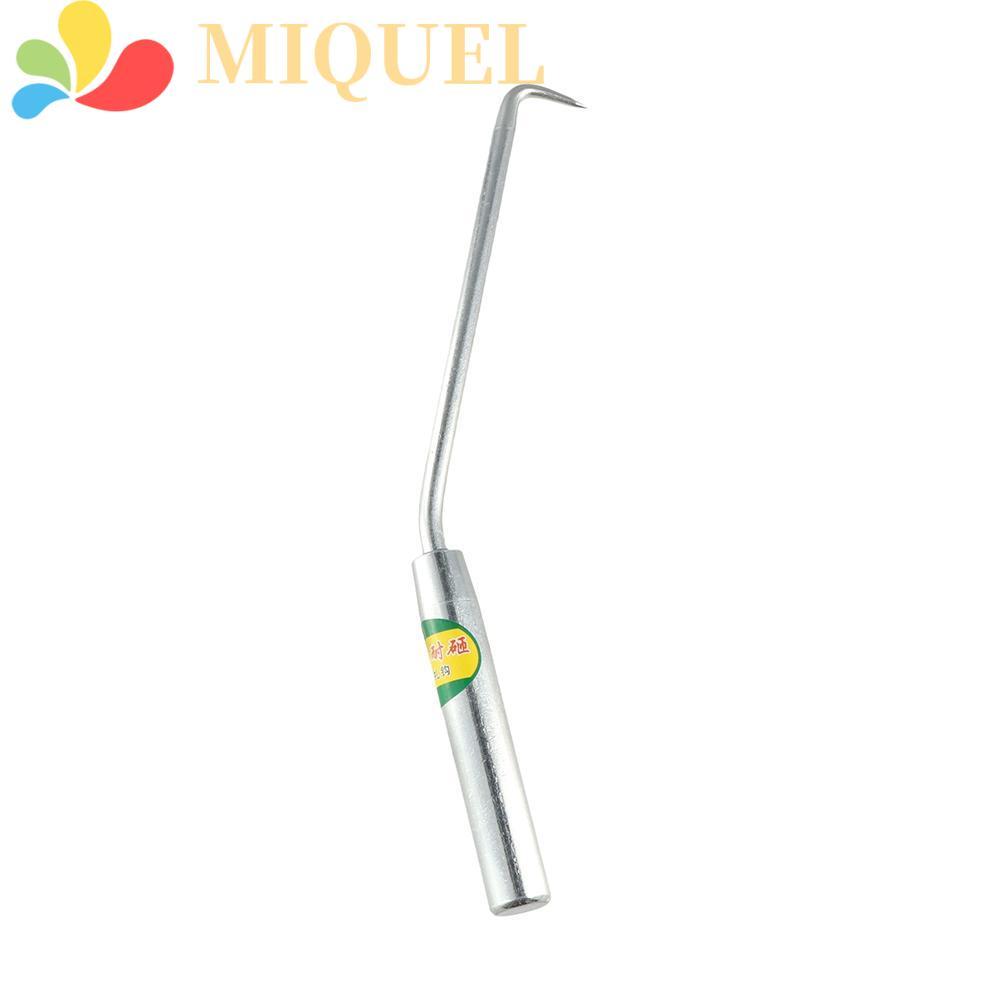 MIQUEL ตะขอลวดสําหรับเหล็กก่อสร้างตะขอแบริ่งลวดผูกตรงดึงกึ่งตะขอเหล็กอัตโนมัติ