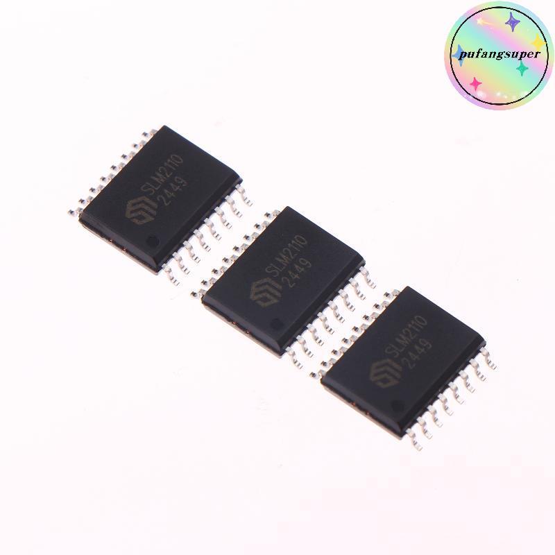 Pufangsuper 1/3/5 ชิ้นใหม่ SLM2110CG SLM2110 SOP16 ชิปเซ็ต Full-Bridge/ครึ่งสะพานไดร์เวอร์ชิป IC ชิป