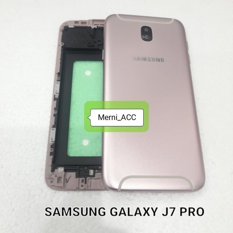 Hausing Fullset Frame Lcd Samsung J7 pro / J730 ฝาหลังประตูหลัง + กรอบ Lcd ORGNAL
