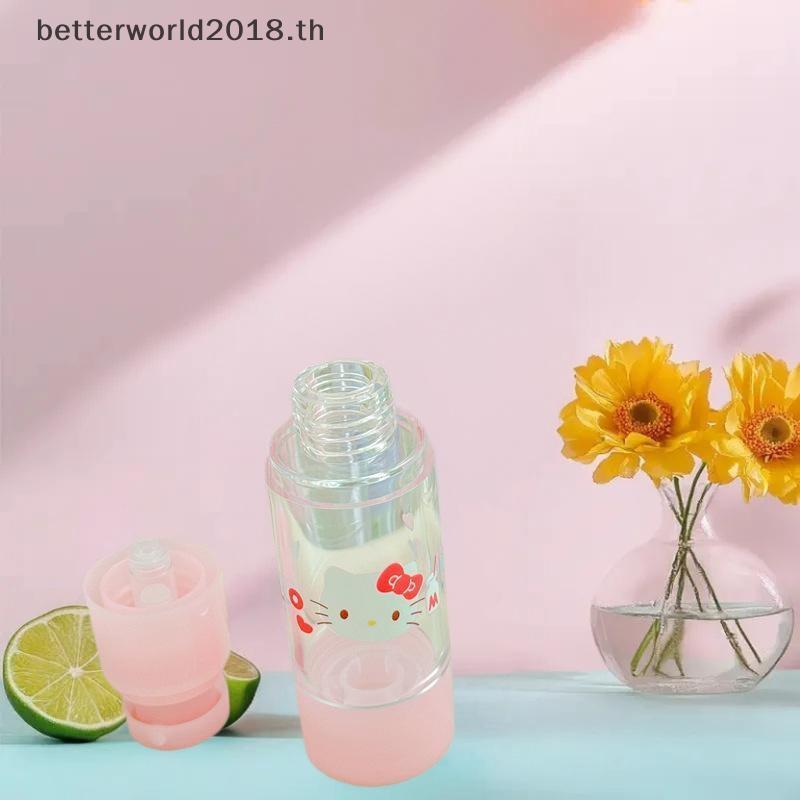 [bet] 1 ชิ้น Hello Kitty Kuromi Melody น่ารักเดินทางแบบพกพาน้ําหอมกดขวด 30ml Kawaii Sanrio ขวด [TH]