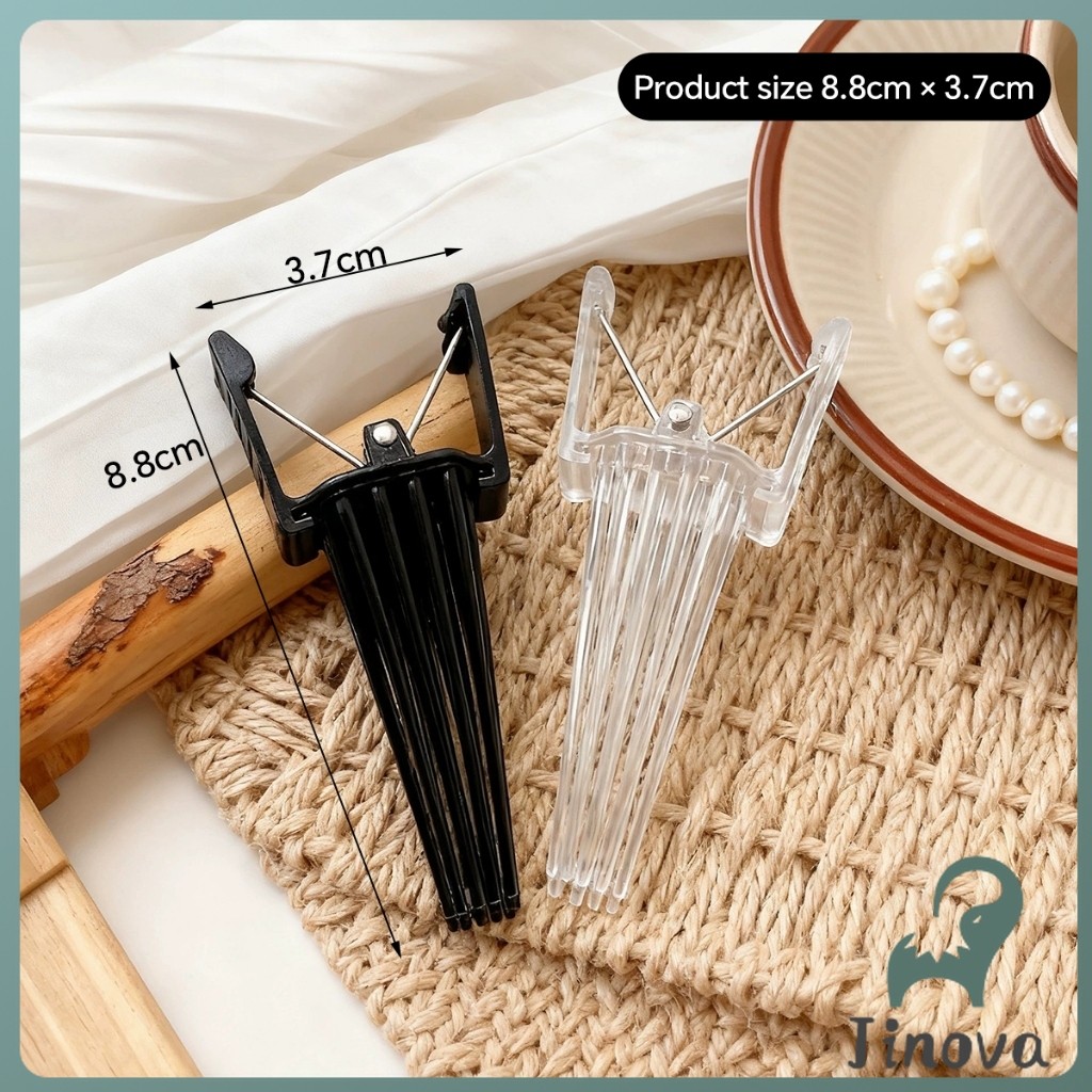 Jnv กิ๊บยกโคนผม หวียกโคนผมพอง เพิ่มวอลลุ่ม การจัดแต่งทรงผม ให้ผมดูมีมิติ หนาฟู Hairpin comb - รูปที่ 7