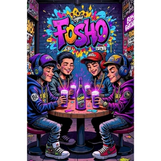 โฟโซ ดริฟ ลีน FOSHO Dripp Leanไซรัปแต่งกลิ่นผสมองุ่น ปาร์ตี้ สนุกแน่นอน เพลิดเพลิน น้ำหวานเข้มข้น ขนาด 100ml.